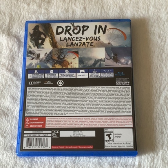 Sony PS4 Game in Blue Case - Picture 2 of 3